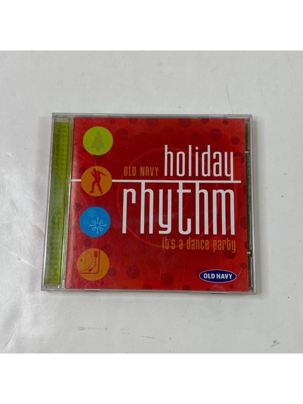 Old Navy Holiday Rhythm 1998 CD It's A Dance Party Rhino Label Various Artists